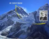 Jak wygląda szczyt Mount Everest: majestatyczna, ośnieżona góra z lodowcami, nazwana na cześć Sir George'a Everesta.